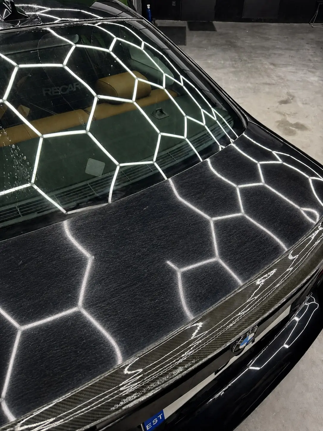 BMW antes — pintura turbia con micro-arañazos